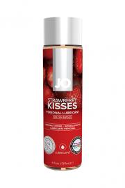Вкусовой лубрикант "Клубника" /  JO Flavored Strawberry Kiss 4 oz - 120 мл.