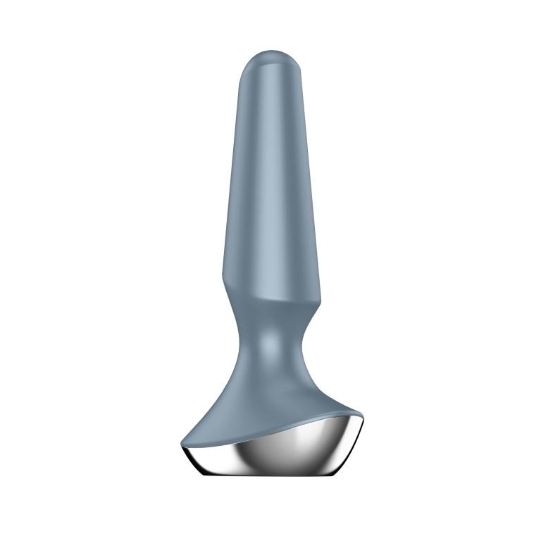 Анальная пробка с вибрацией Satisfyer Plug Ilicious 2 (серый)
