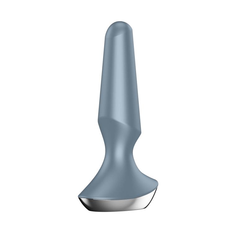 Анальная пробка с вибрацией Satisfyer Plug Ilicious 2 (серый)