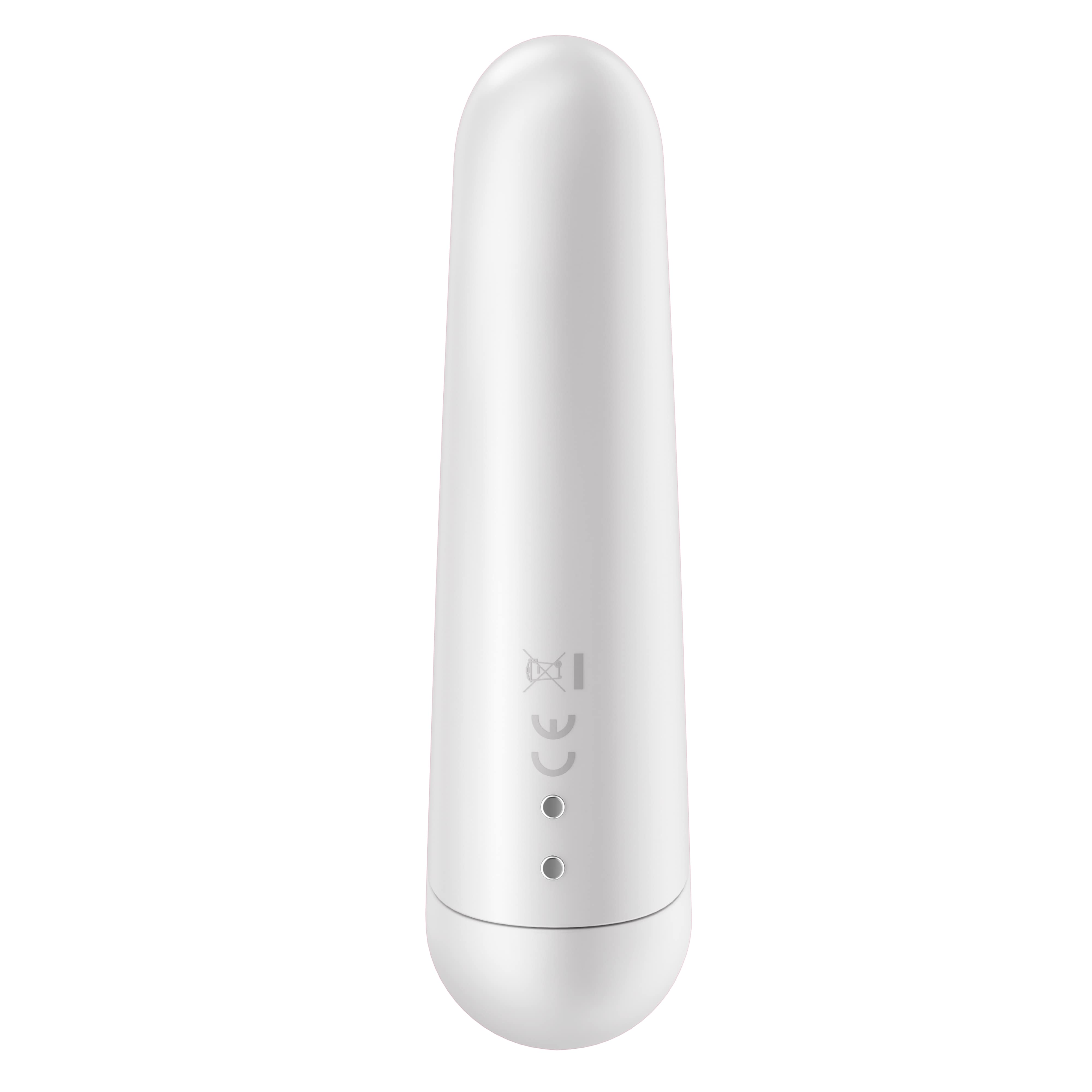 Мини вибромассажер Ultra Power Bullet 3 (белый)