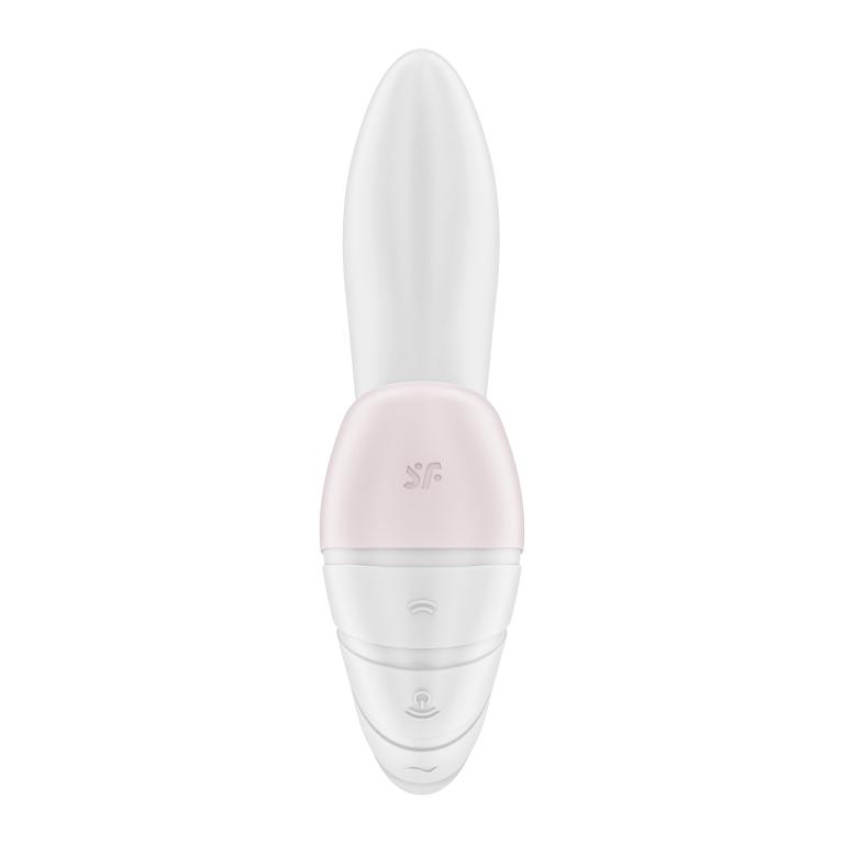 Вибратор с вакуумным стимулятором Satisfyer Supernova (белый)