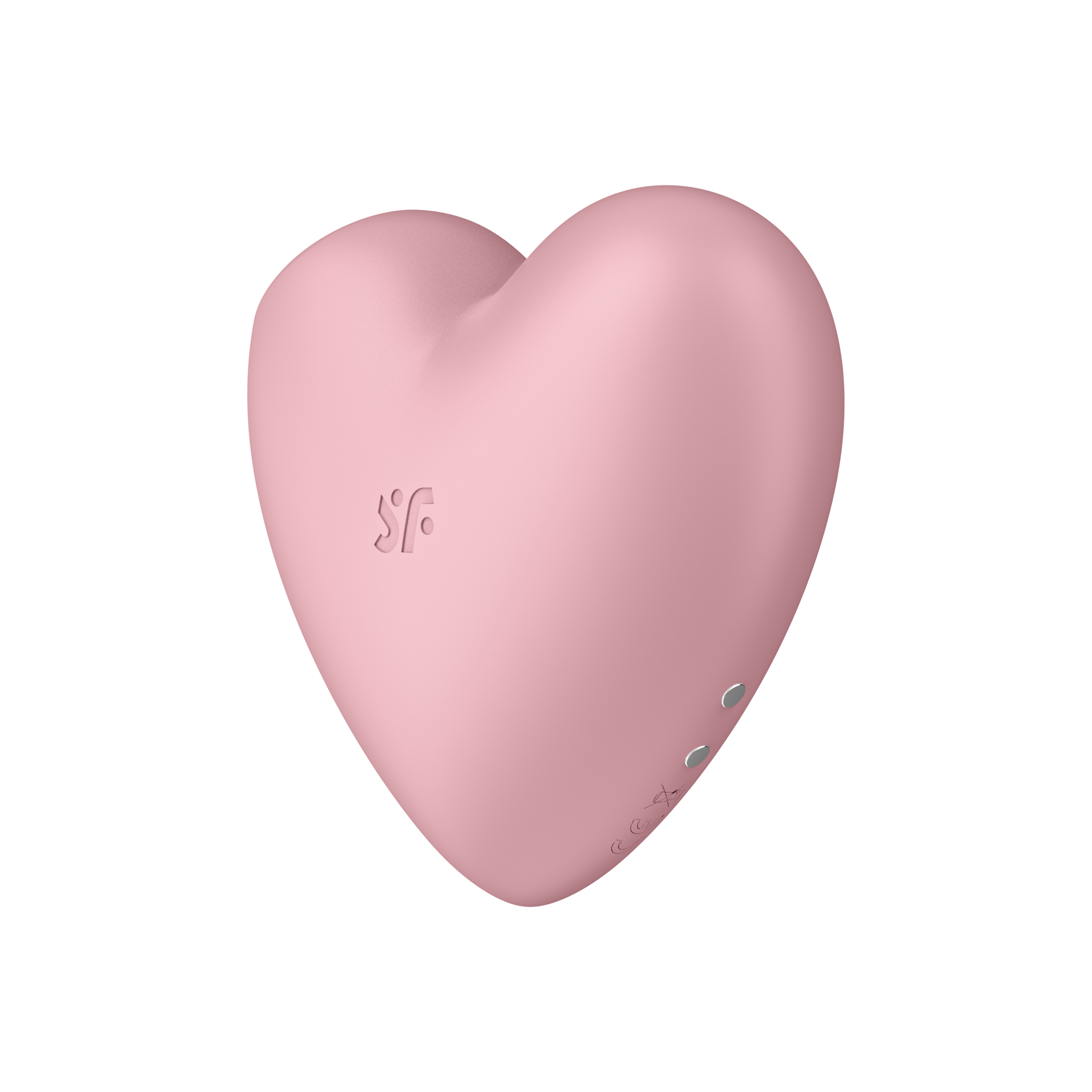 Вакуумно-клиторальный стимулятор Cutie Heart(light red)