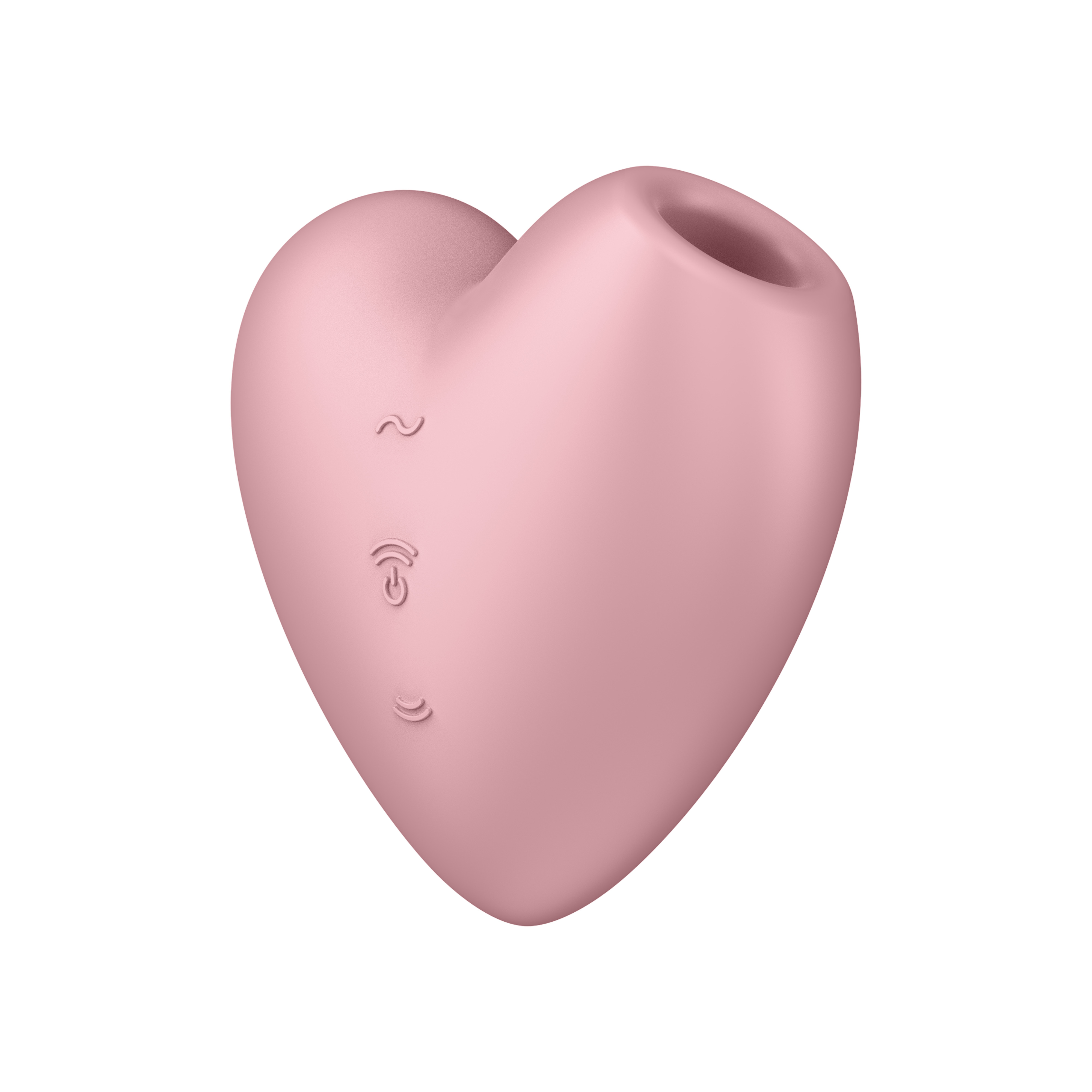 Вакуумно-клиторальный стимулятор Cutie Heart(light red)