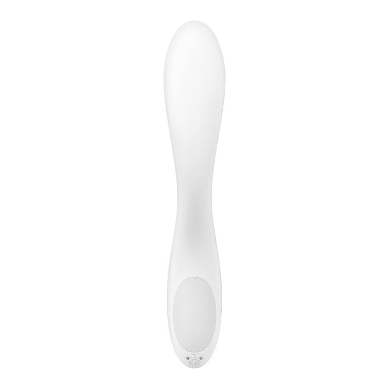 Вибромассажер Satisfyer Rrrolling Pleasure с движущимся шариком для стимуляции точки G (белый)