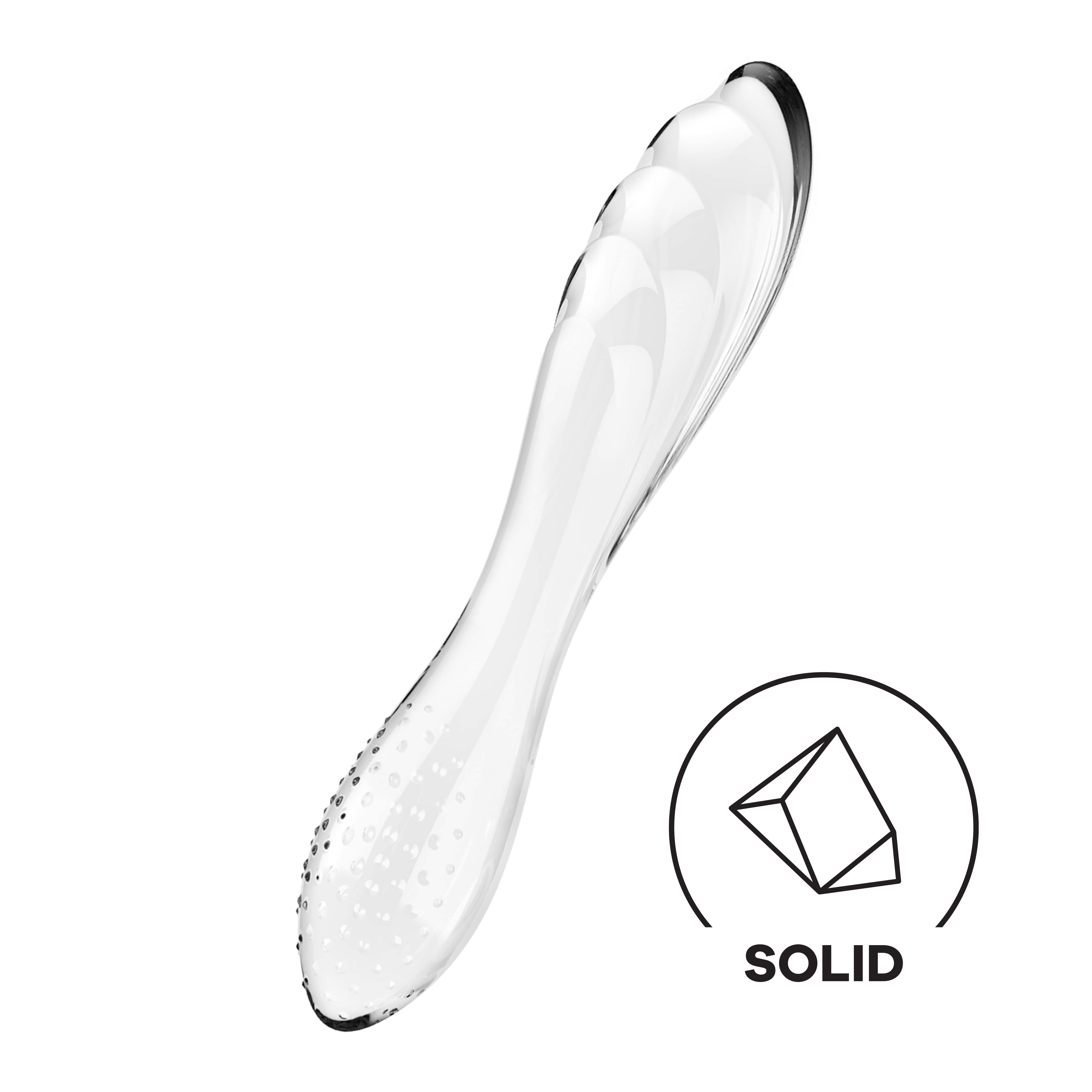 Двухсторонний стеклянный стимулятор Satisfyer Dazzling Crystal 1(прозрачный)
