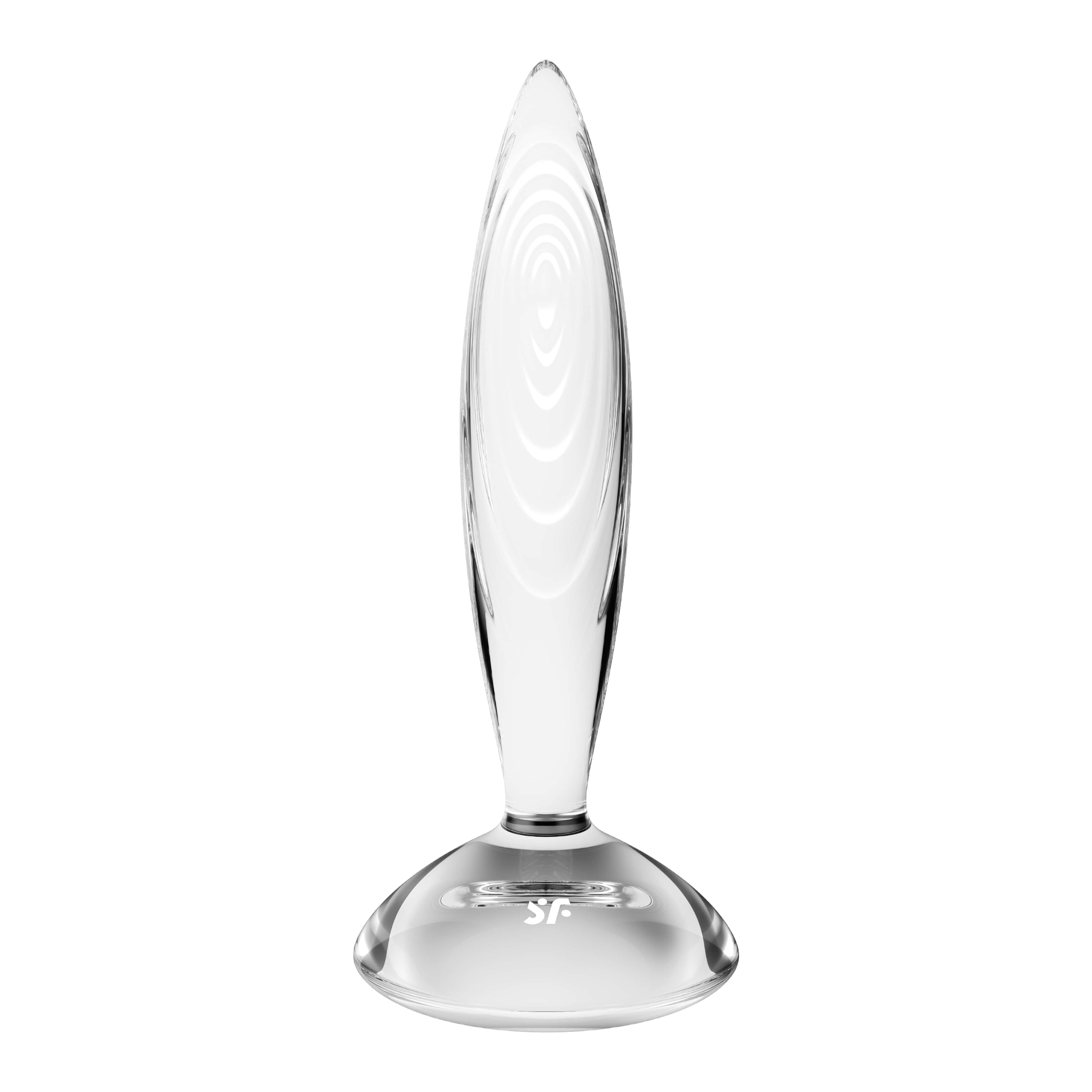 Стеклянный фаллоимитатор Satisfyer Sparkling Crystal (прозрачный)