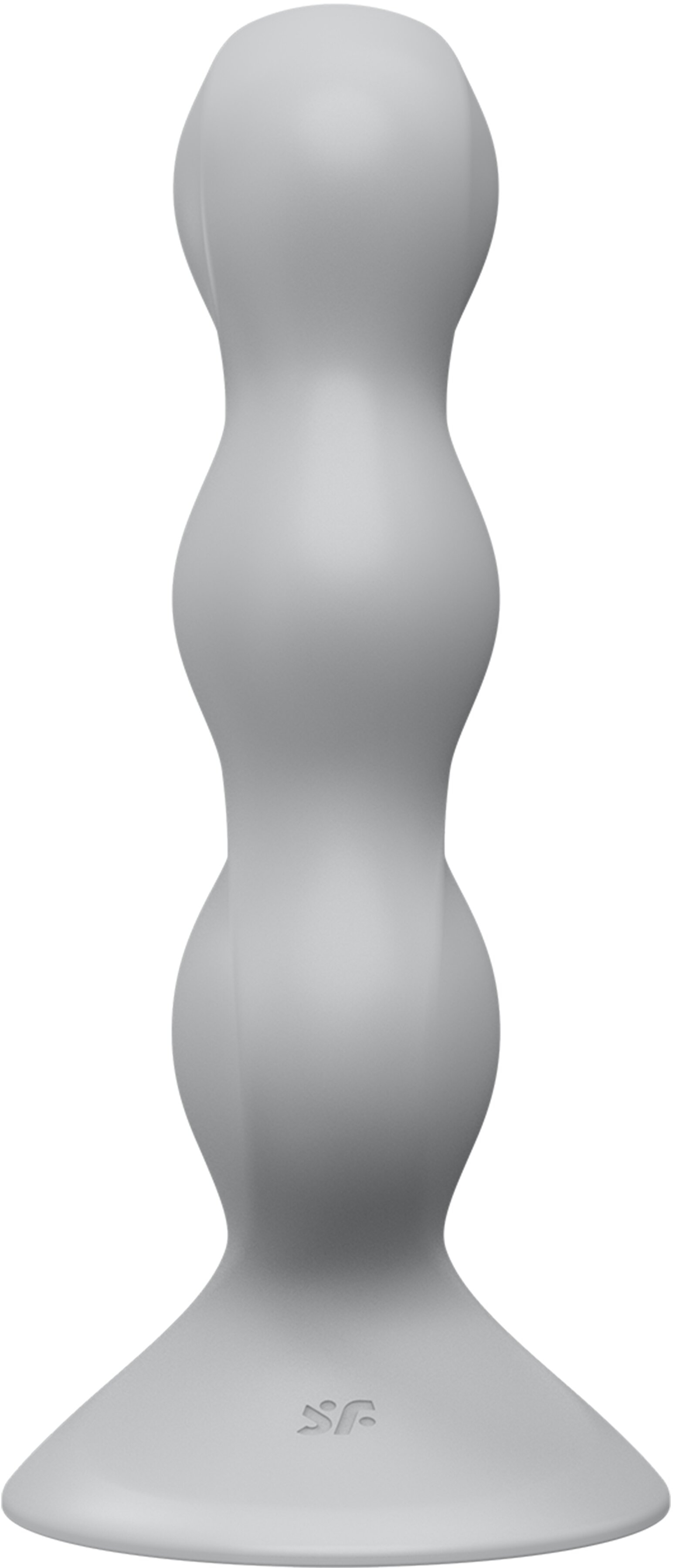 Стимулятор с тремя металличискими шариками в стволе SF Triple Ball-R (серый)