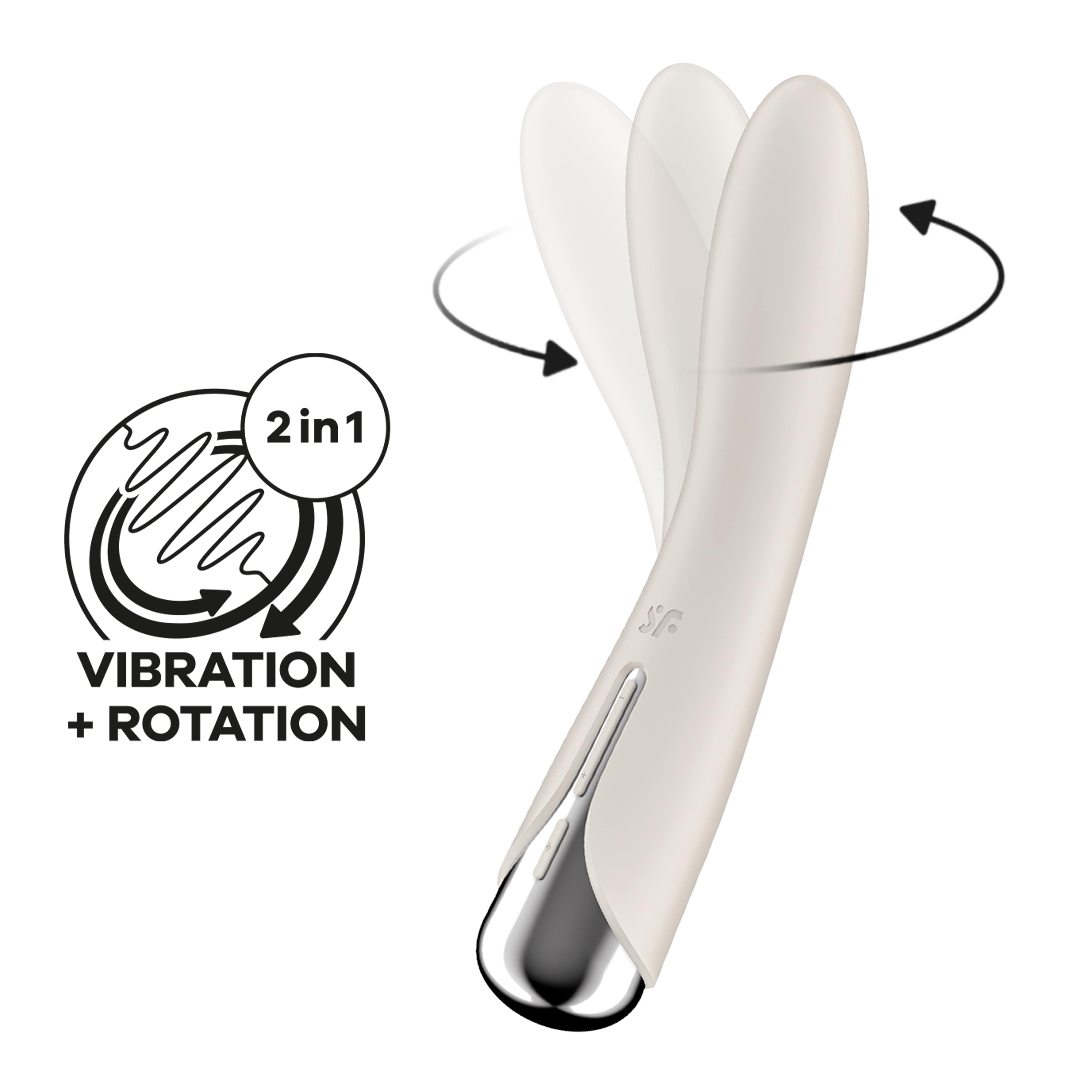Вибромассажер Spinning Vibe 1 (beige)