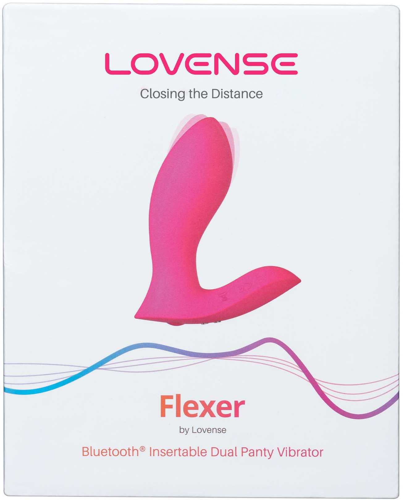 Вибромассажер LOVENSE Flexer для трусиков, розовый