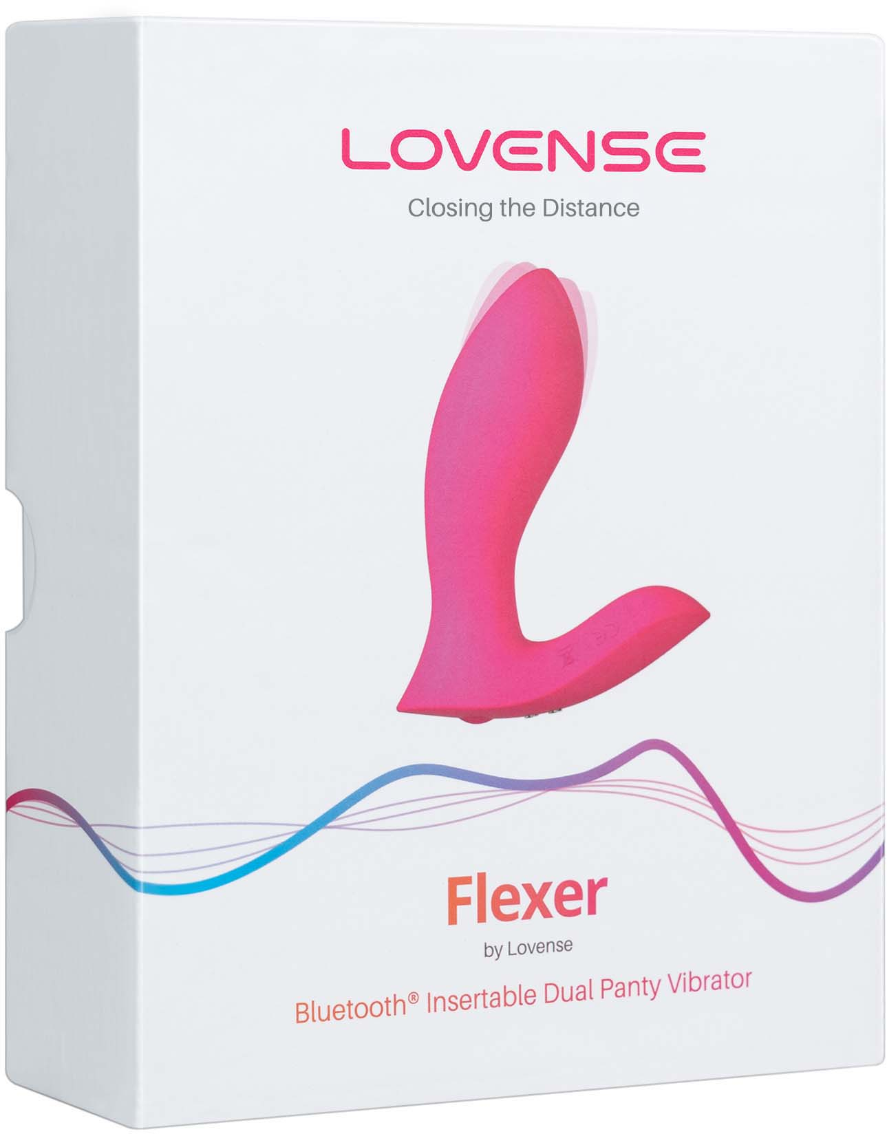Вибромассажер LOVENSE Flexer для трусиков, розовый