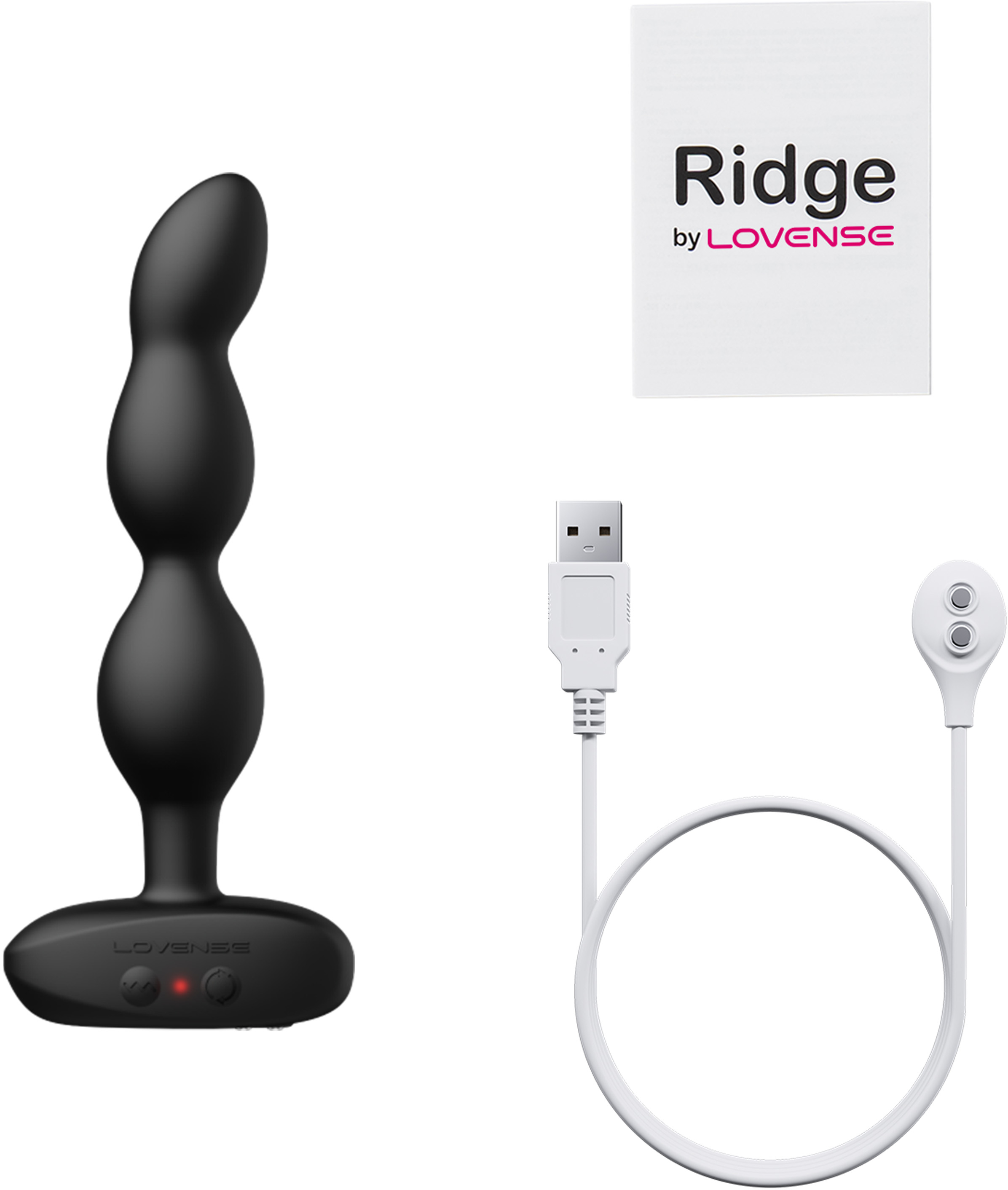 Анальный стимулятор LOVENSE Ridge, черный