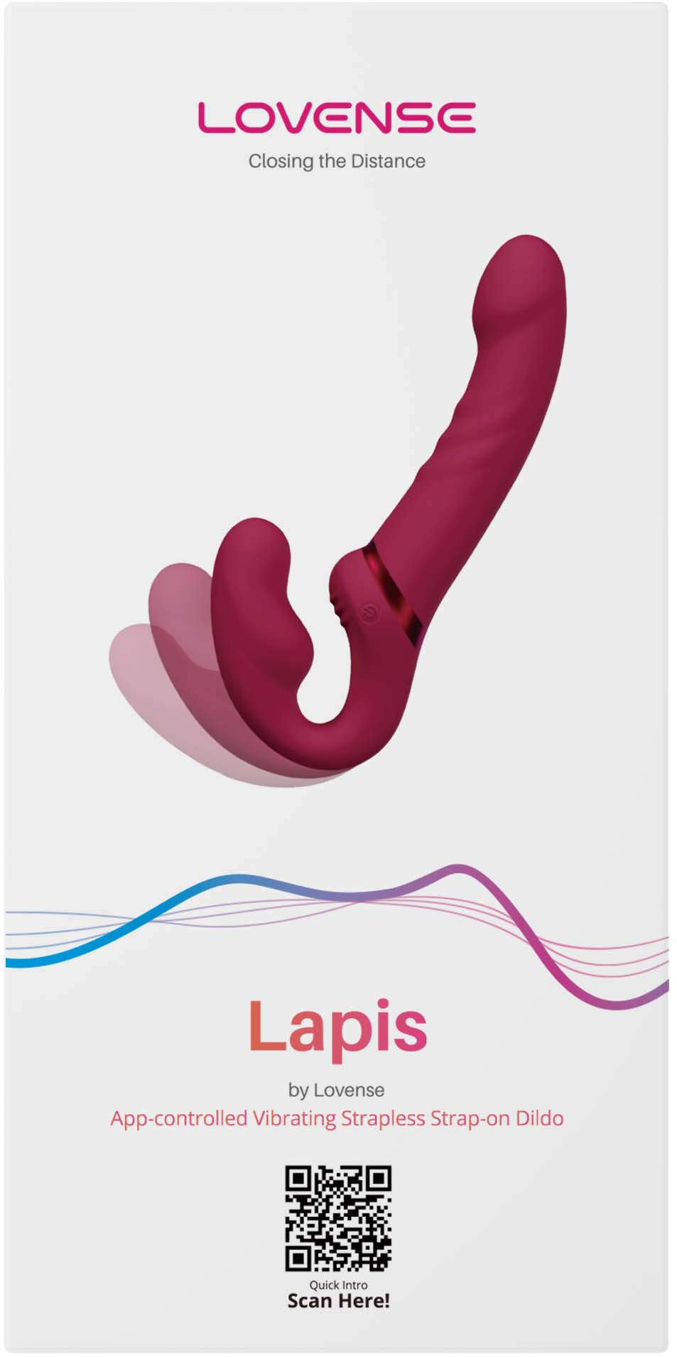 Безремневой страпон LOVENSE Lapis