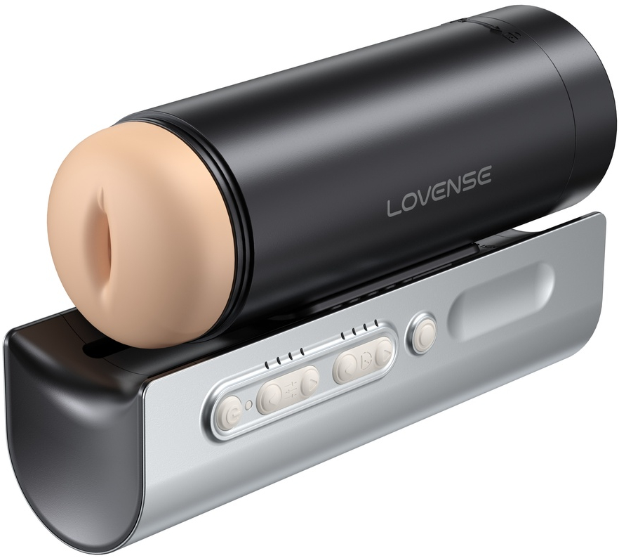 Мастурбатор нереалистичный LOVENSE Solace Pro Male, черный