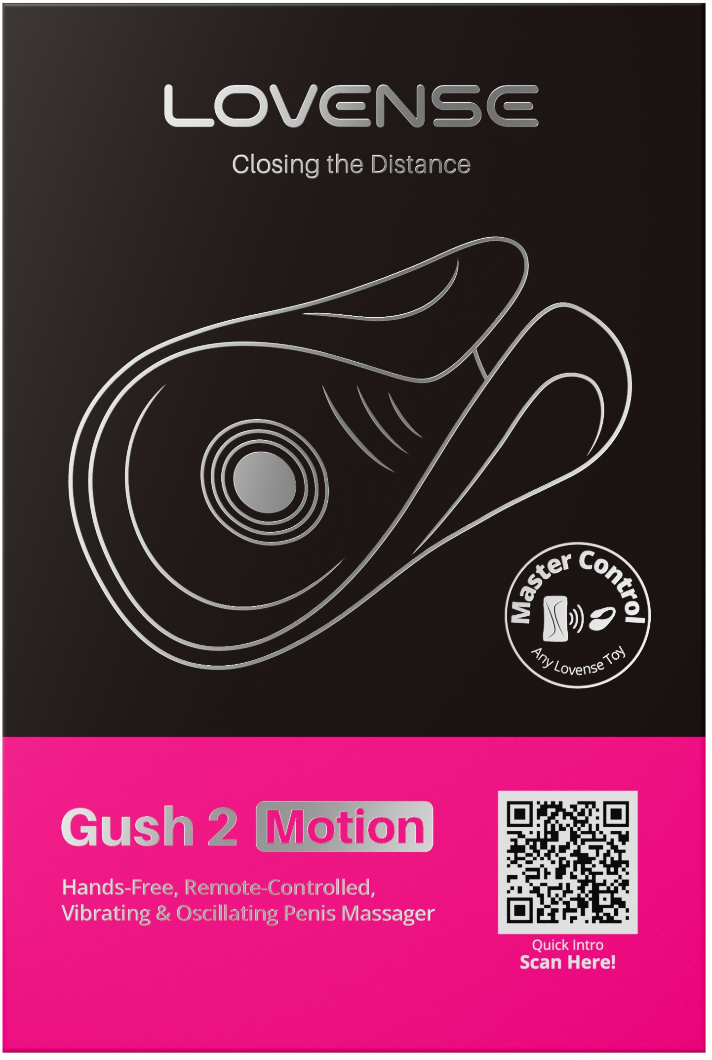 Мастурбатор нереалистичный LOVENSE Gush 2 Motion, бирюзовый