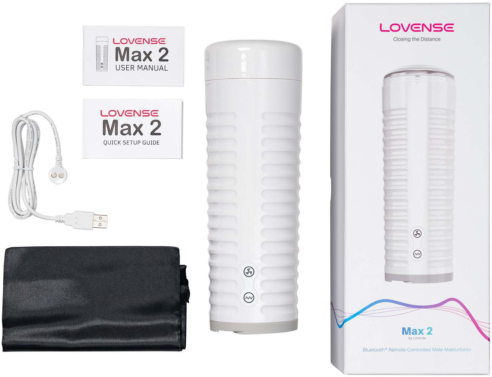 Мастурбатор нереалистичный LOVENSE MAX 2, белый