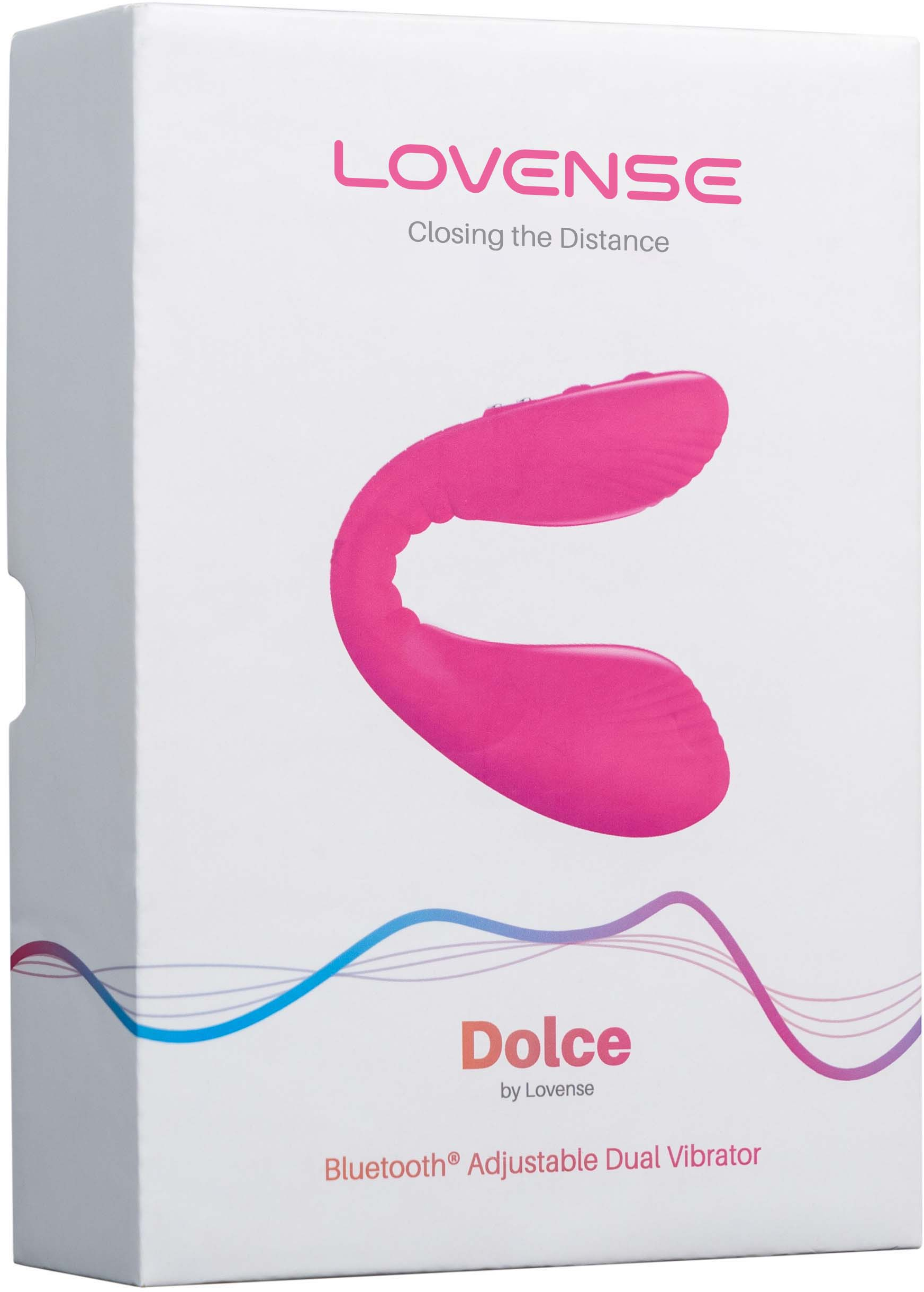 Парный вибромассажер Dolce, розовый