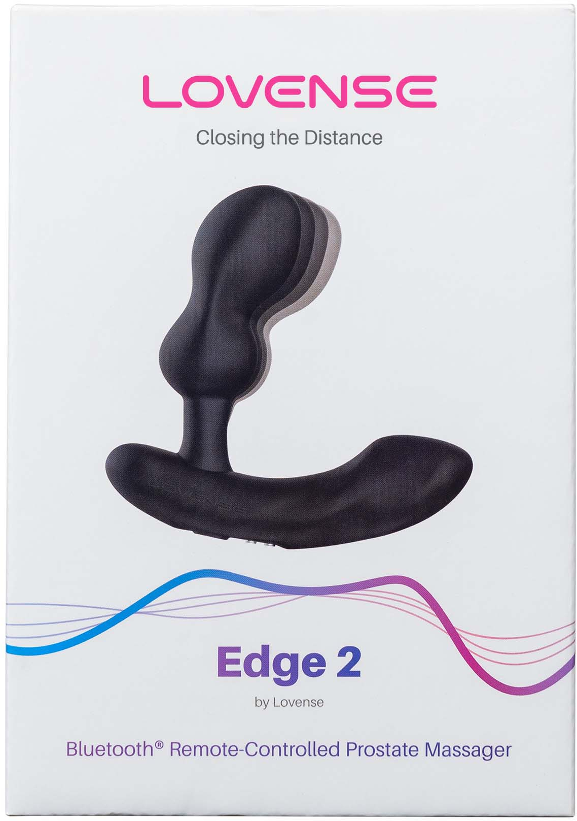 Вибромассажер простаты Edge 2, черный