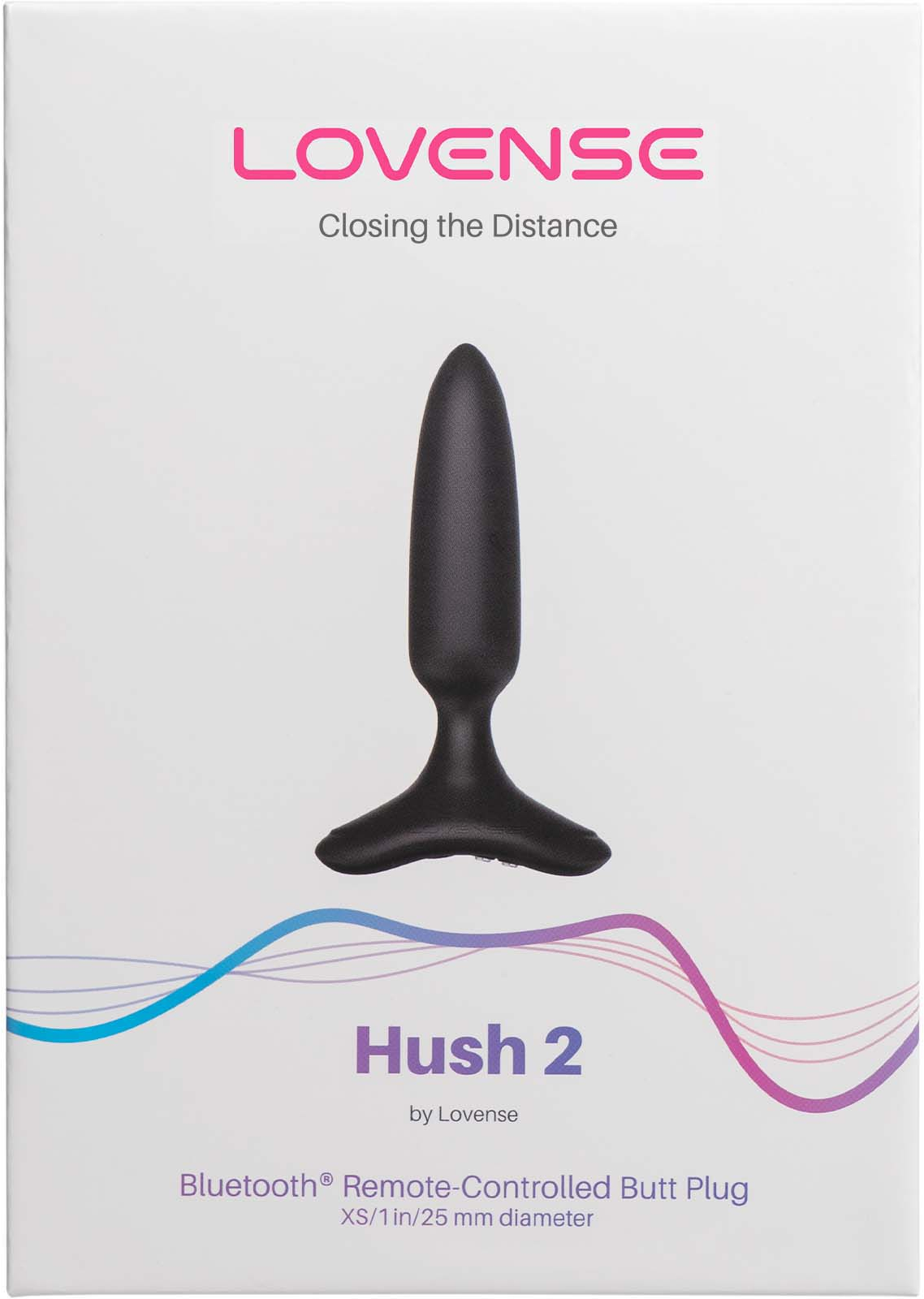 Анальная пробка LOVENSE Hush 2 (XS) 2,5 см