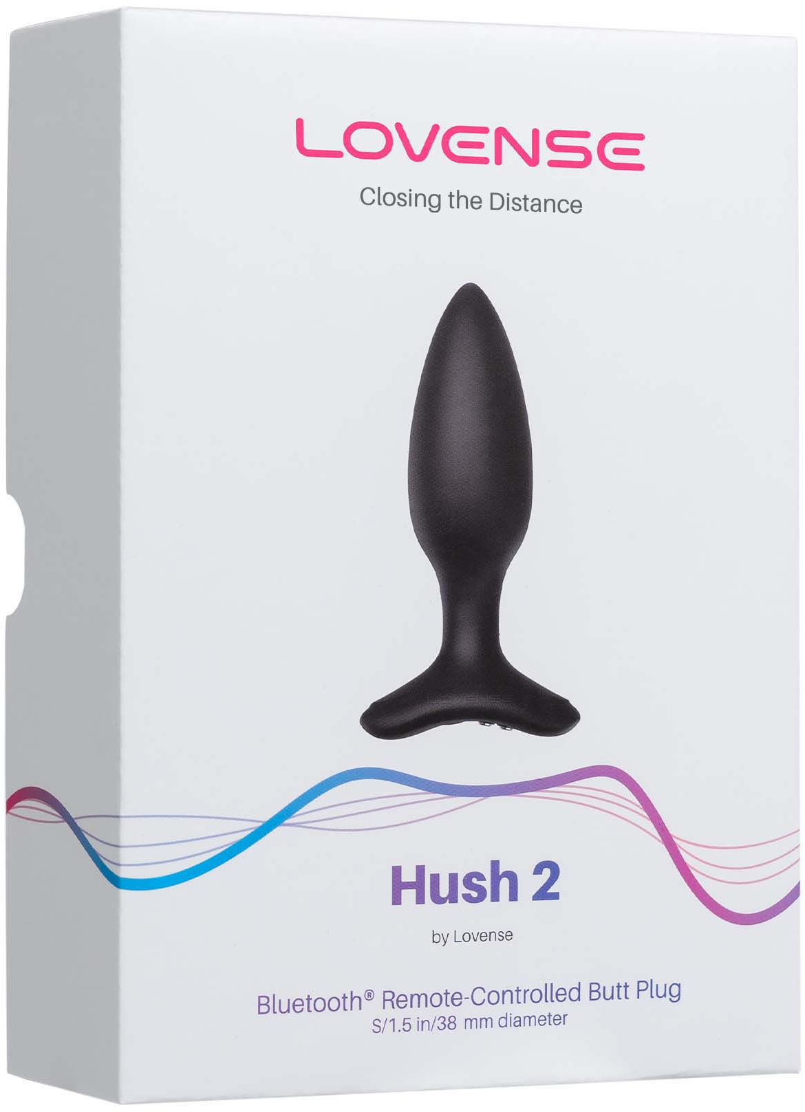 Анальная пробка LOVENSE Hush 2 (S) 3,8 см