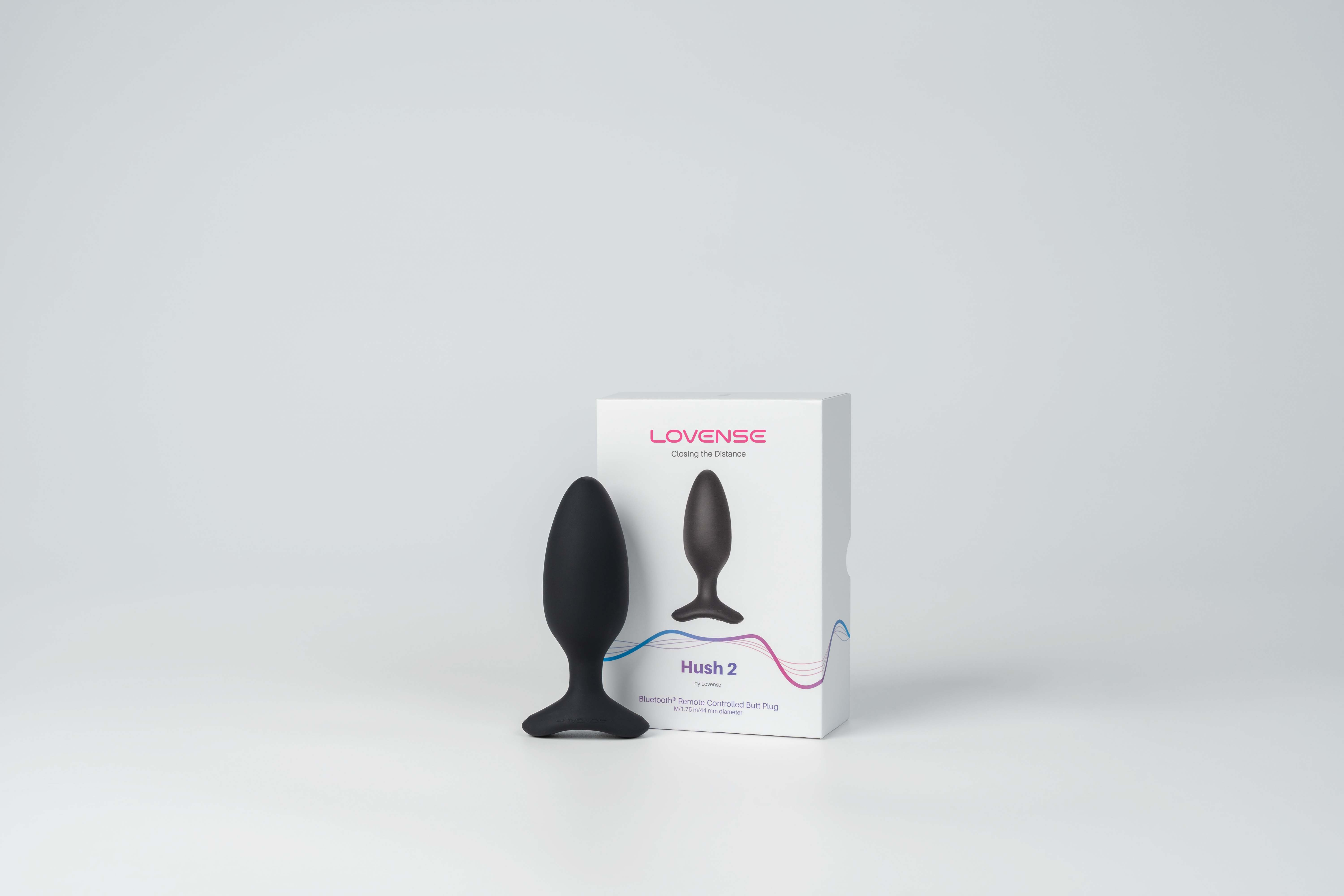 Анальная пробка LOVENSE Hush 2 (M) 4,5 см