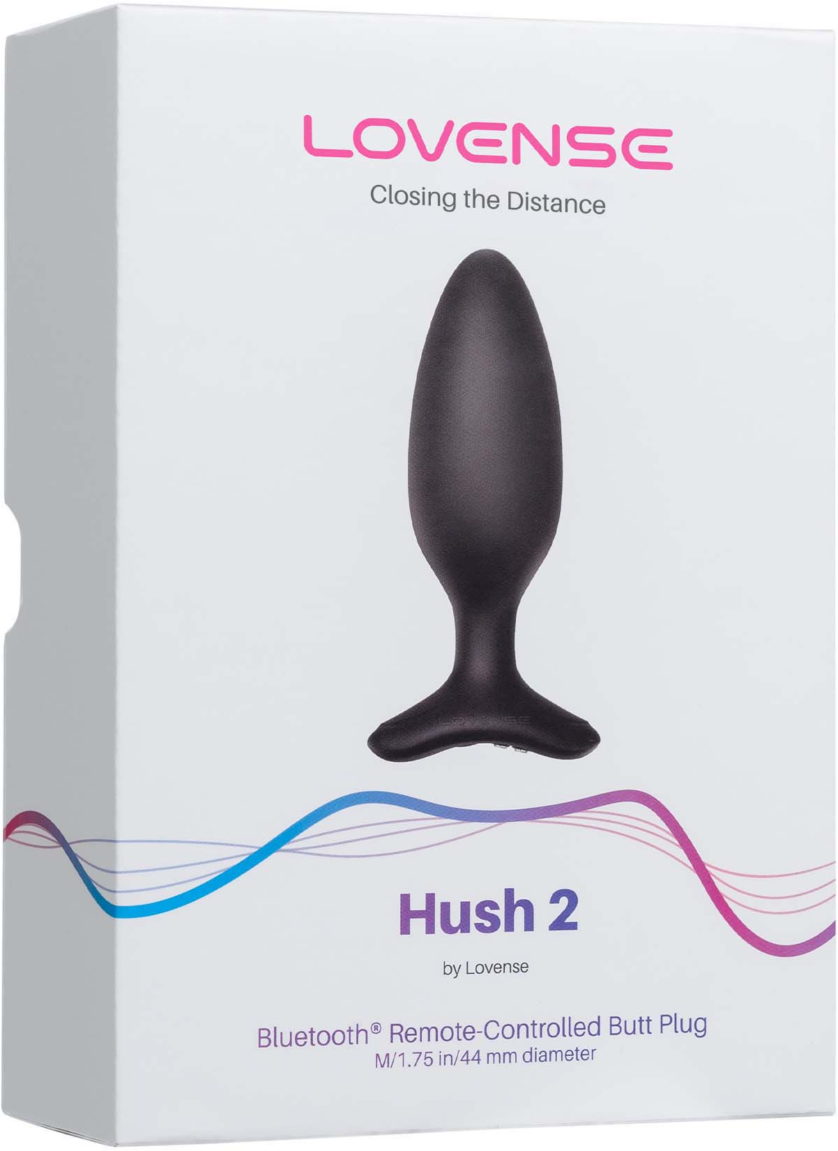 Анальная пробка LOVENSE Hush 2 (M) 4,5 см