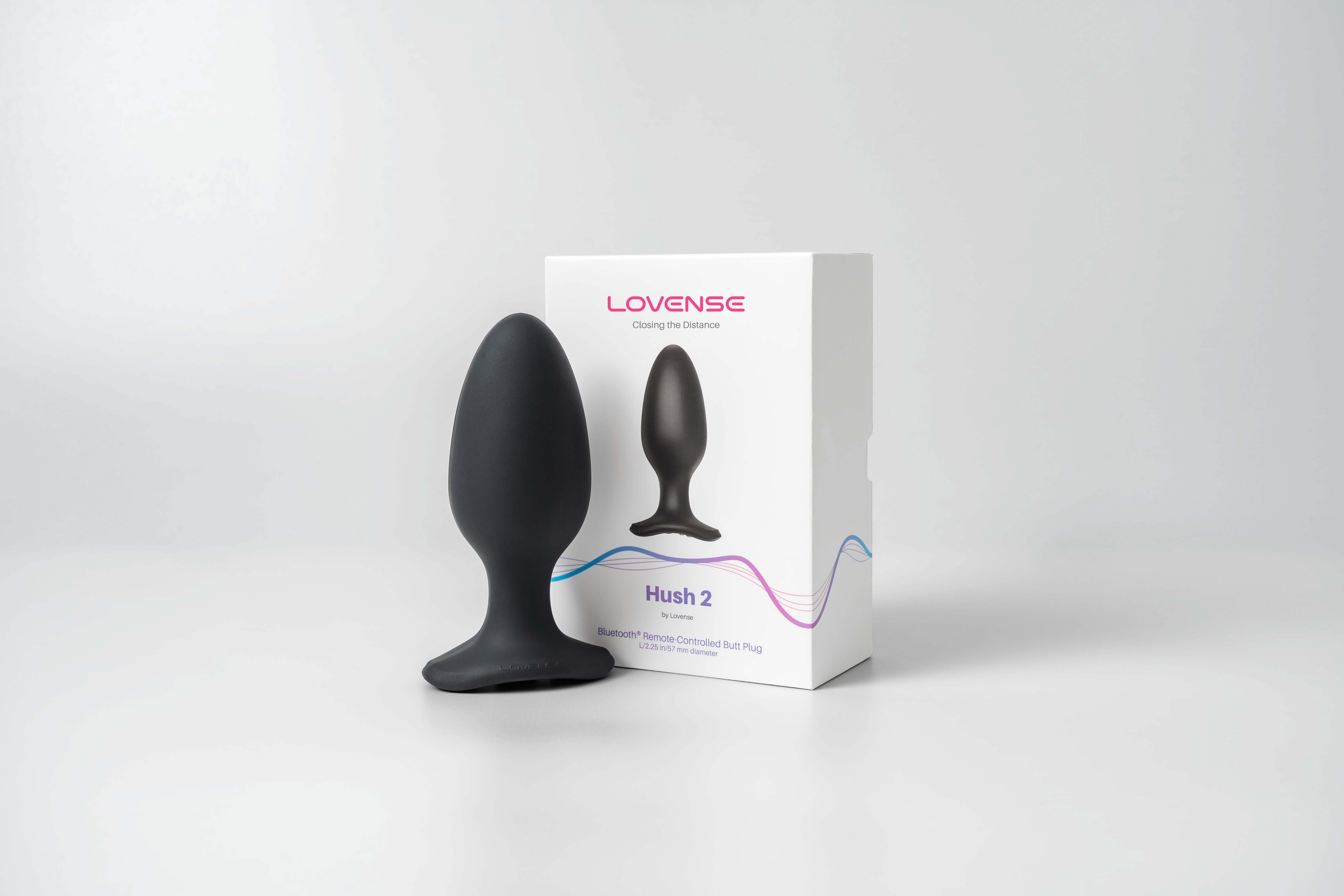 Анальная пробка LOVENSE Hush 2 (L) 5,7 см