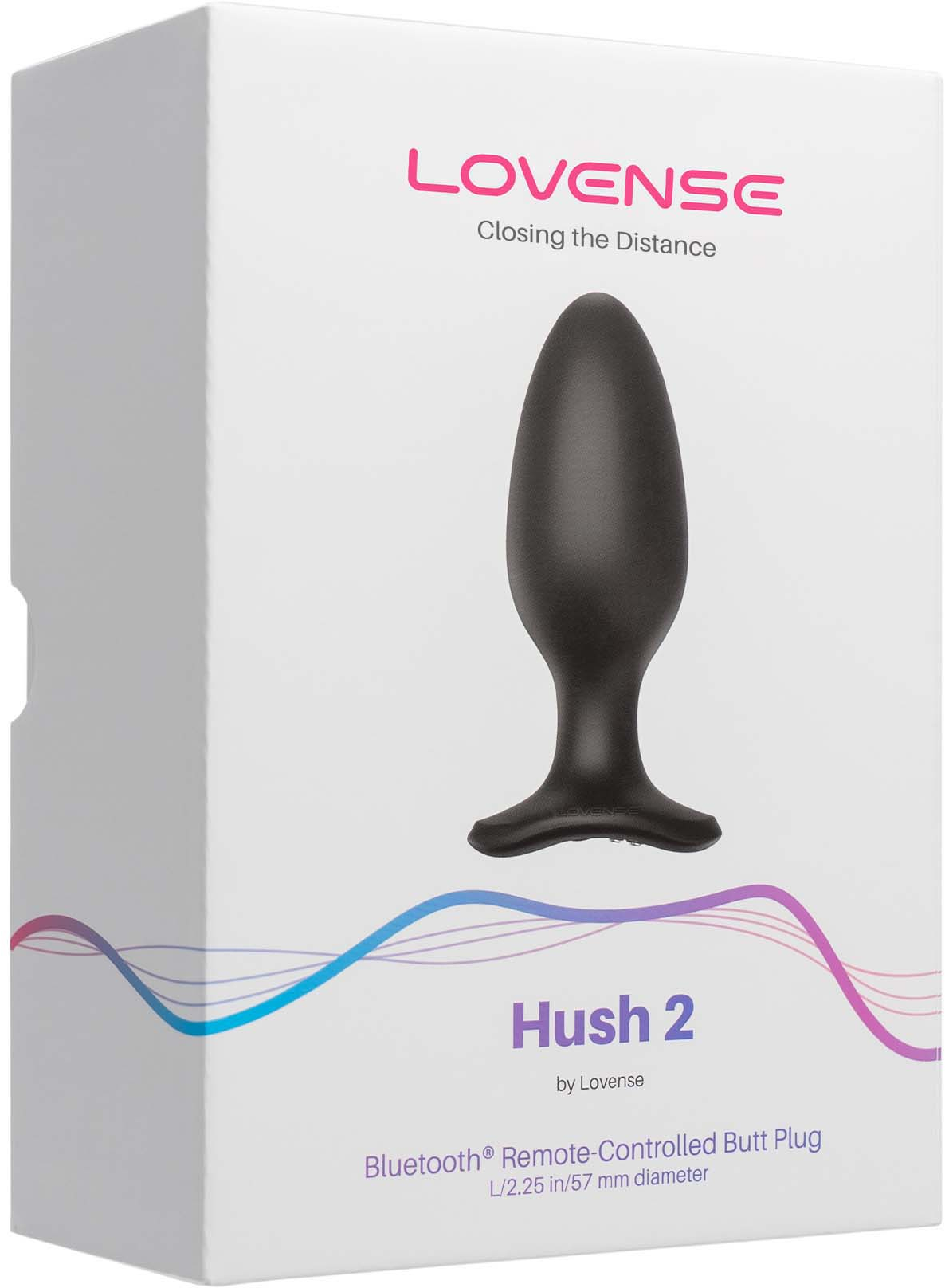 Анальная пробка LOVENSE Hush 2 (L) 5,7 см