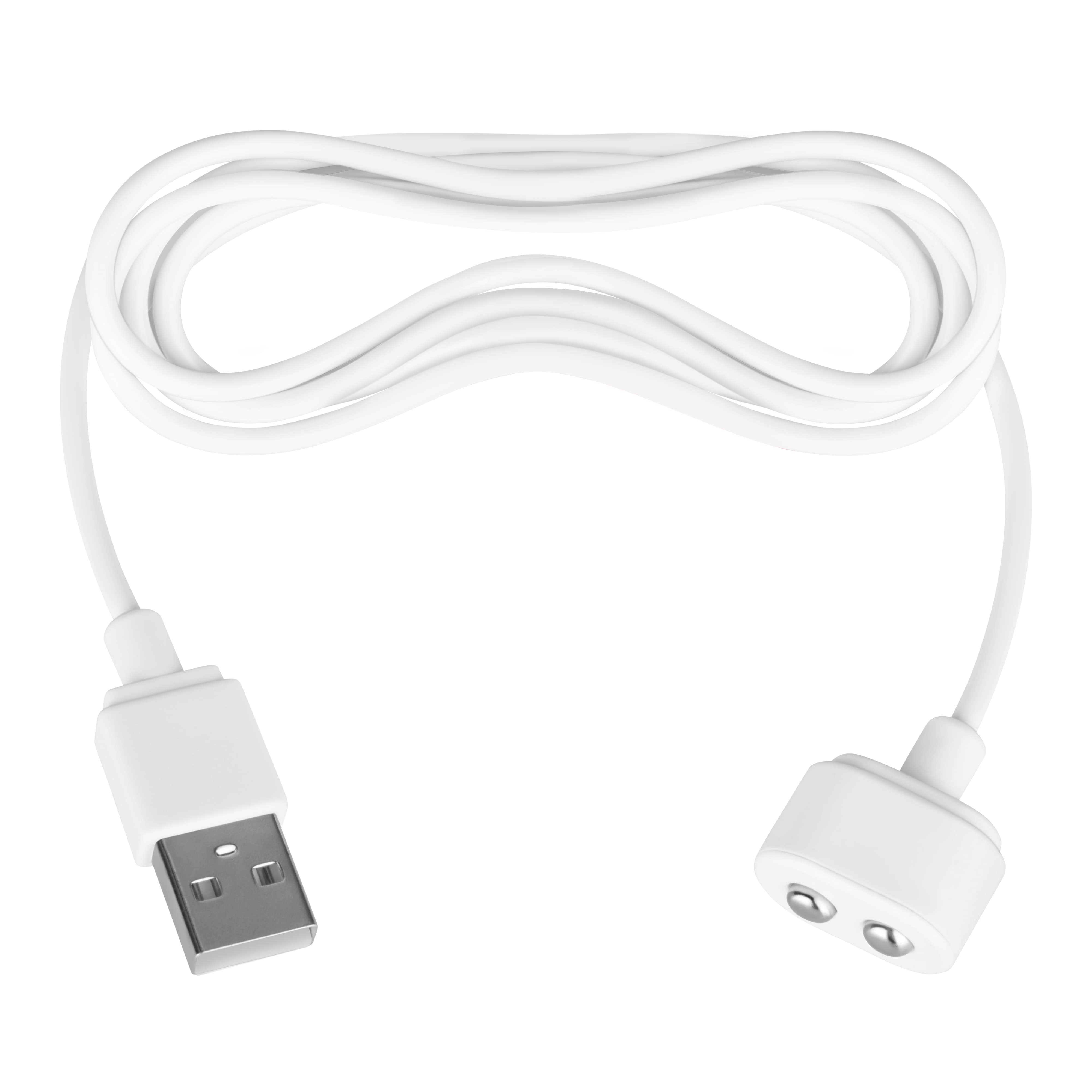 Кабель для зарядки для вибромассажеров Satisfyer USB Charging Cable white (boxed)