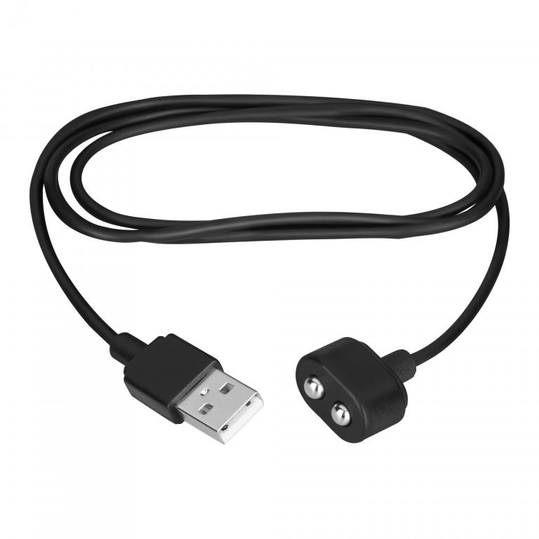 Кабель для зарядки для вибромассажеров Satisfyer USB Charging Cable black (boxed)