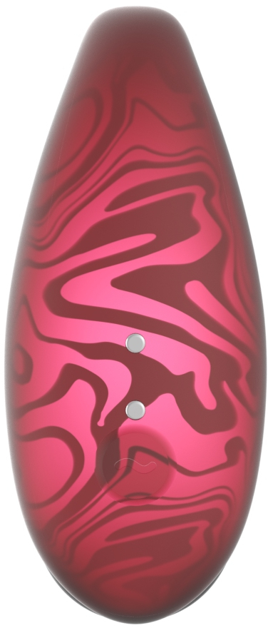 Парный вибромассажер TWIN+, Red с управлением через приложение.