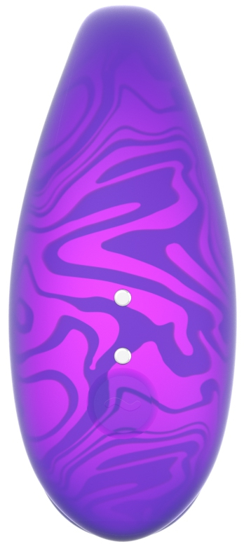 Парный вибромассажер TWIN+, Purple с управлением через приложение.