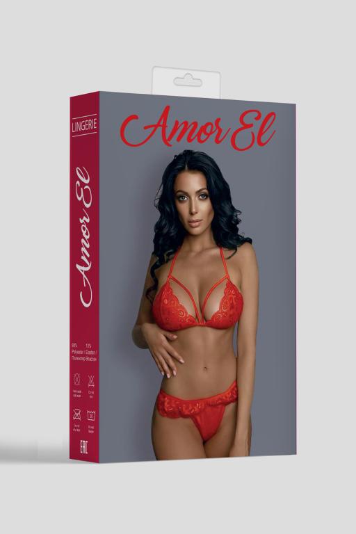 Комплект эротического белья Granada красный