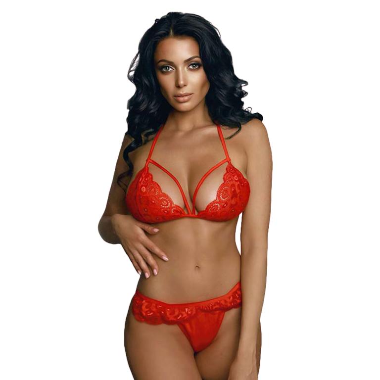 Комплект эротического белья Granada красный