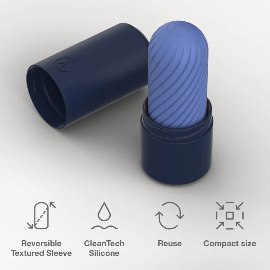 Инновационный мастурбатор для мужчин Arcwave Ghost Pocket Stroker Blue