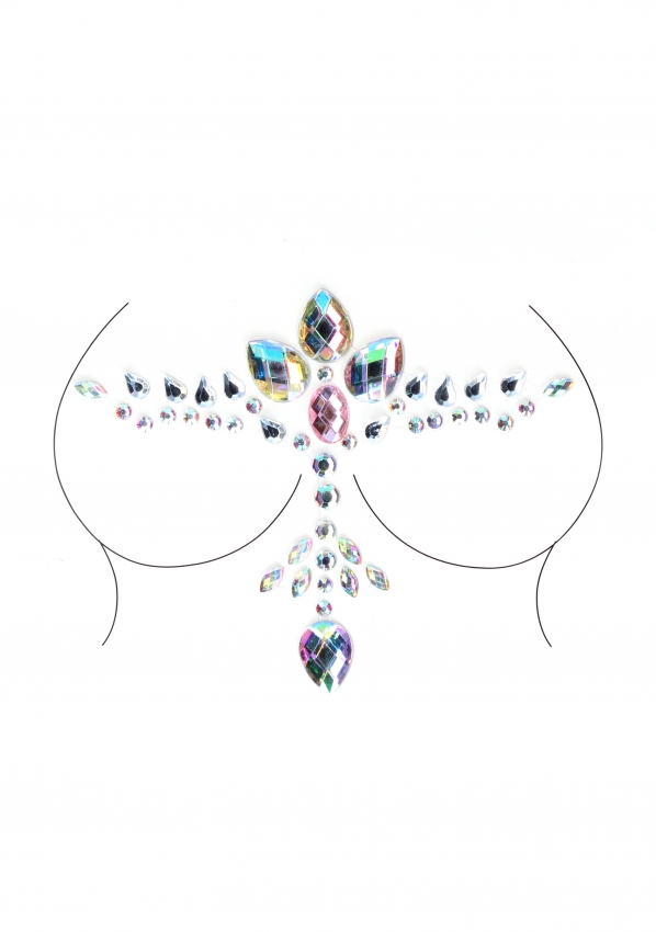 Стикер - наклейка Dazzling Cleavage  Bling Sticker