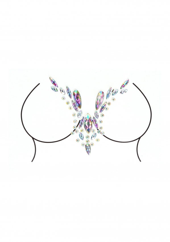 Декоративная наклейка из акрила Dazzling Deep-V Cleavage