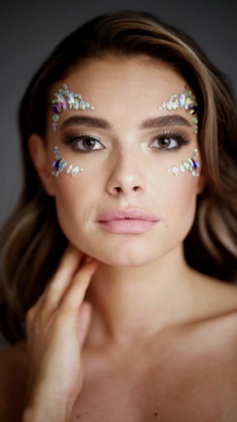 Стикер - наклейка "Ослепительный блеск глаз" Dazzling Eye Sparkle