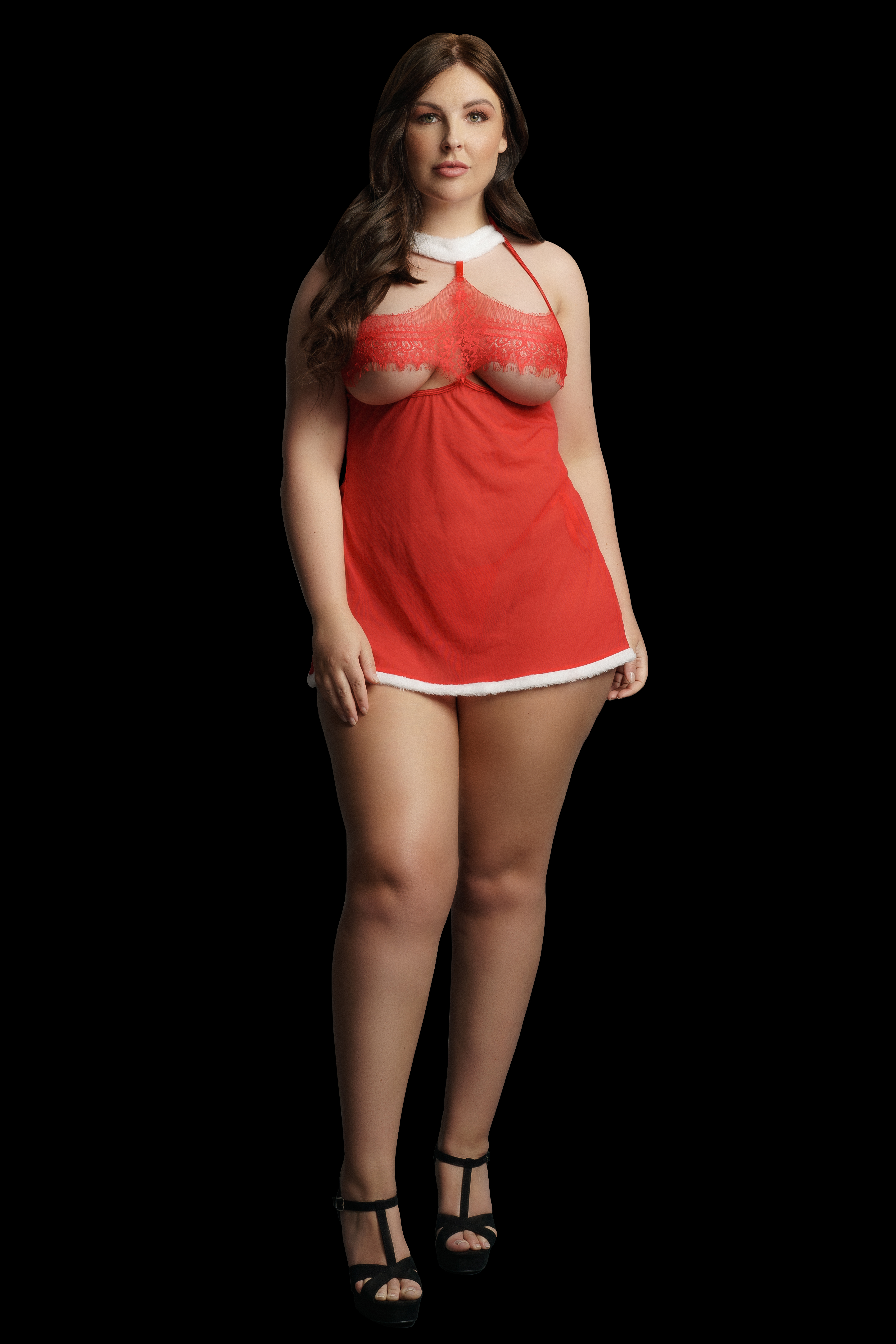 Эротичесий комплект Merry Babydoll Plus size