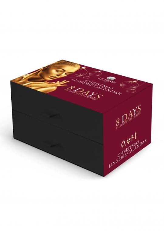 Рожденственский адвент-календарь (подарочный набор) Le Desir Sexy Lingerie Calender (р. 44-52)