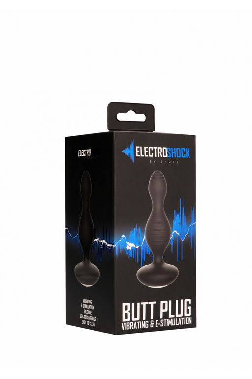 Анальная пробка с электростимуляцией Buttplug Shots Electroshock