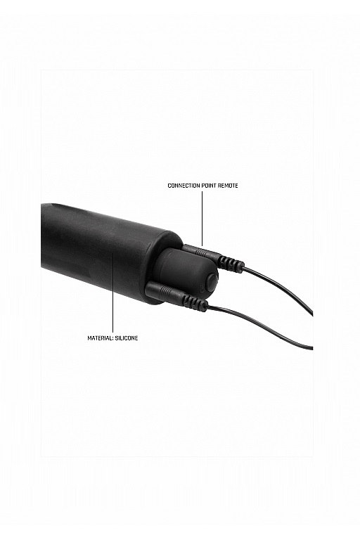 Стимулятор уретры с вибрацией и электростимуляцией Electro shock Urethral Sounding Plug
