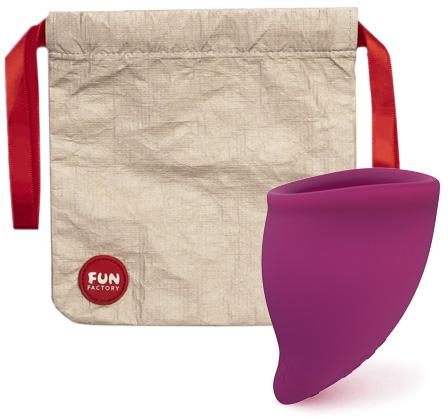 Менструальная чаша FUN CUP «РАЗМЕР Б» (фиолетовый)/95006