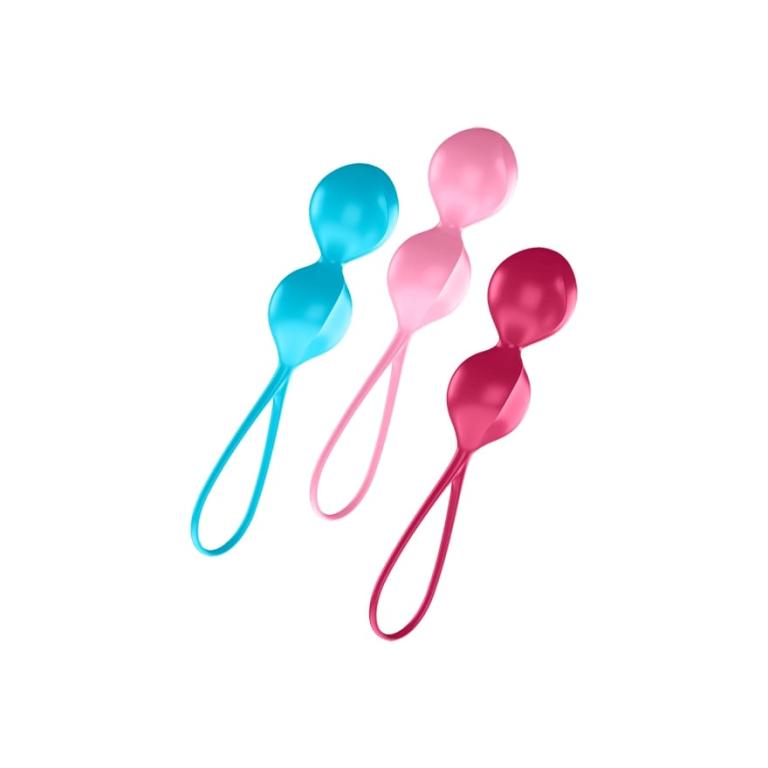 Набор из классических двойных вагинальных шариков Satisfyer V Balls (set of 3)