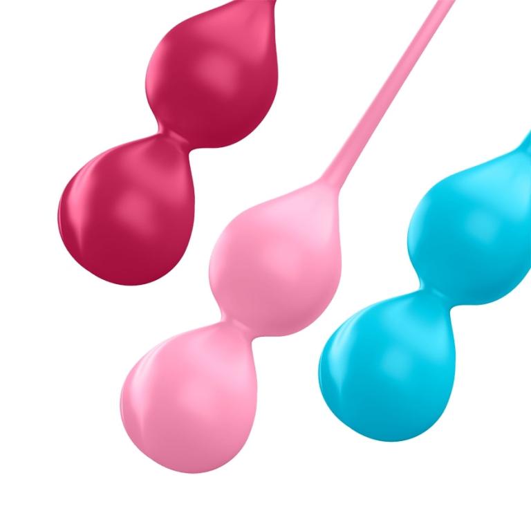 Набор из классических двойных вагинальных шариков Satisfyer V Balls (set of 3)