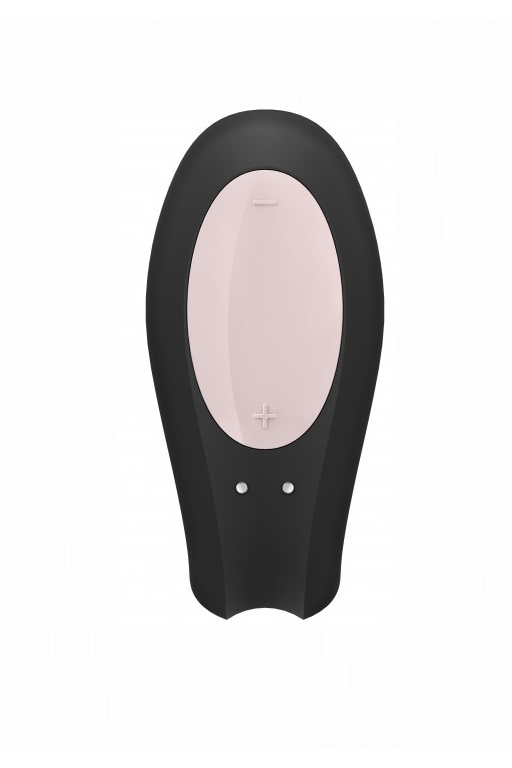 Парный вибратор Satisfyer Double Joy с возможностью управления через приложение (черный)