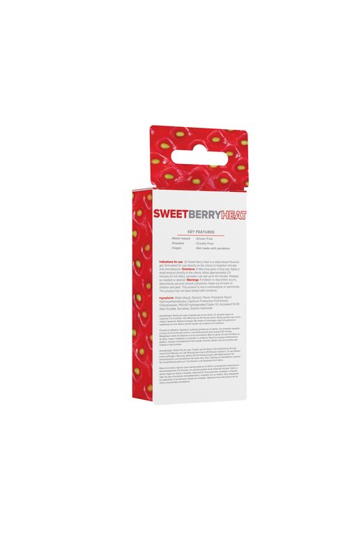Вкусовое стимулирующее средство со вкусом клубники / JO Sweet Berry Heat - 10 мл.