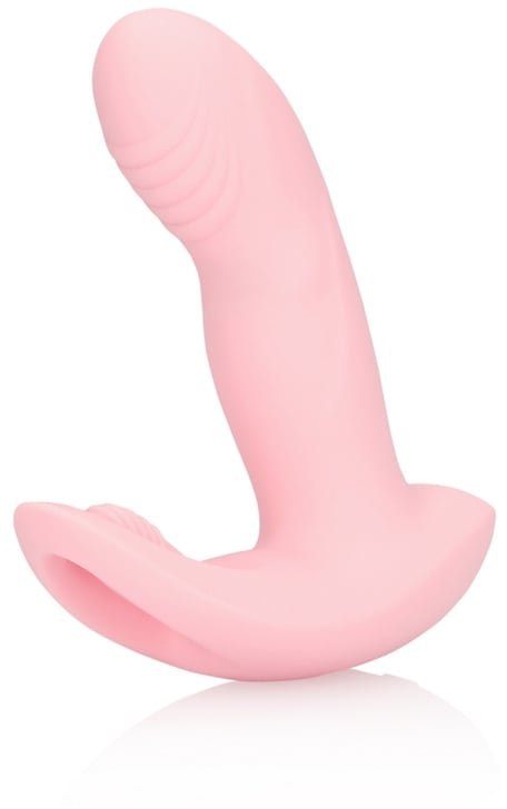 Вибромассажер Wearable Fingering Motion с пультом управления(розовый)
