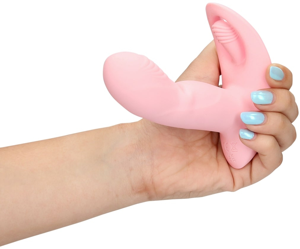 Вибромассажер Wearable Fingering Motion с пультом управления(розовый)