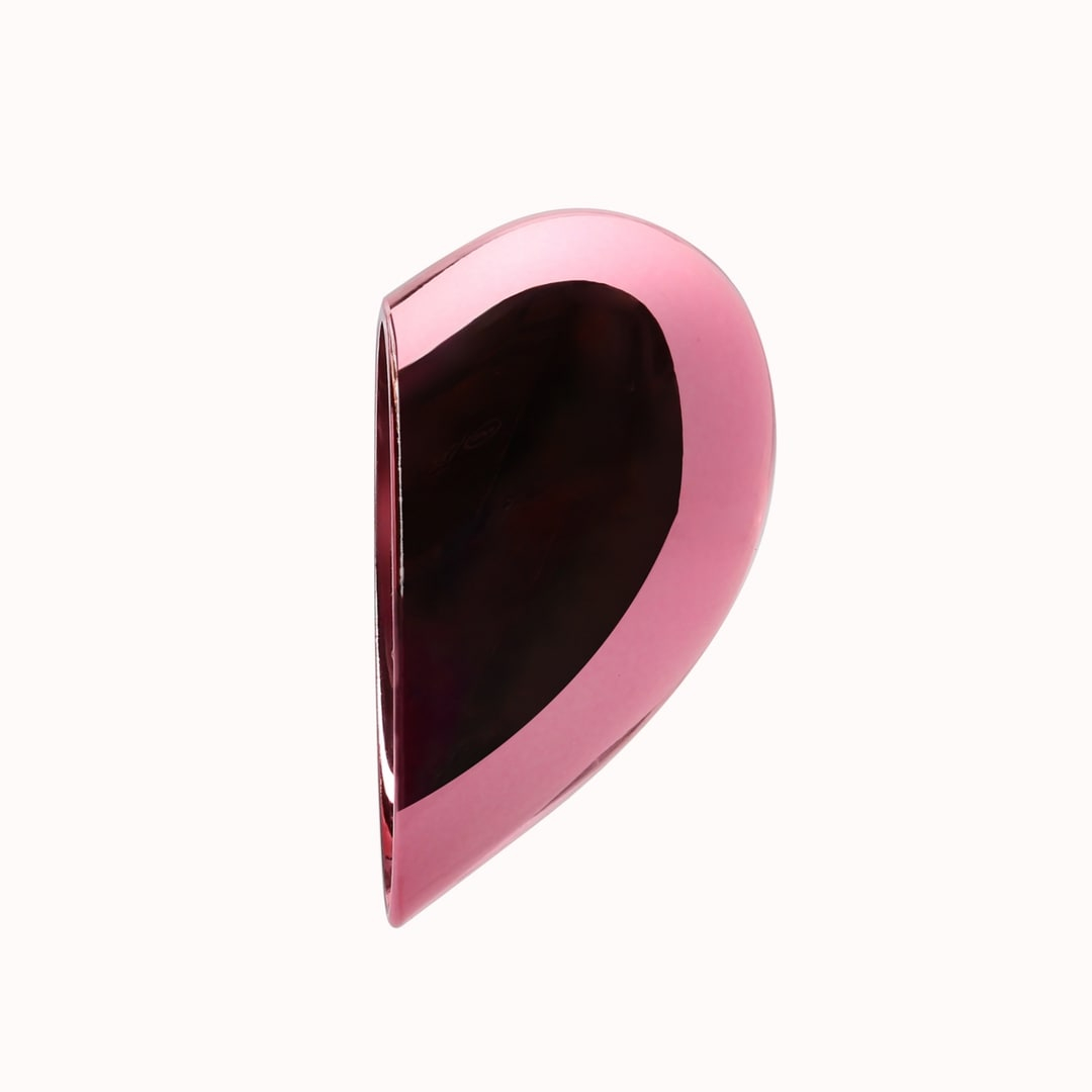 Вибратор-сердце с функцией пульсации Tapping Heart Vibrator (розовый)