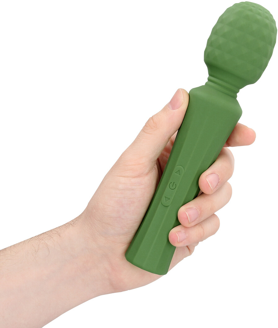Мощный вибромассажер WAND - Green Mumba